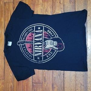 Nirvana Shirt Nirvana Seattle Washington Tee @C5